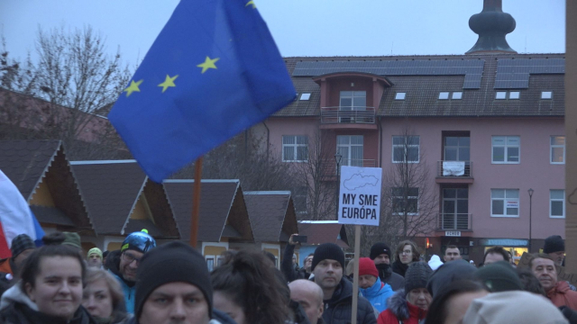 Občiansky protest na Myjave 7. februára