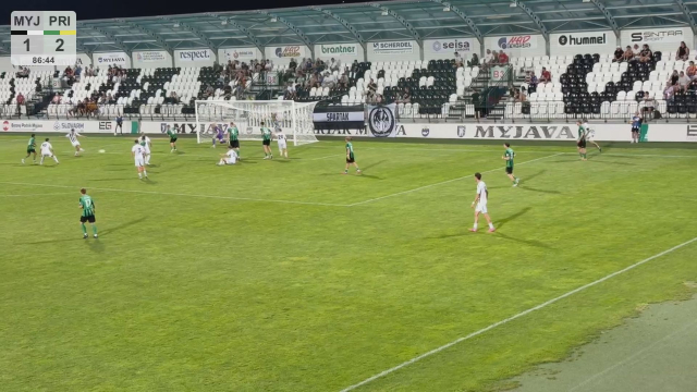 Spartak Myjava - FC Baník Prievidza  3. kolo Tipos ligy západ